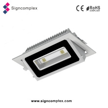 5730SMD / COB morre quadrado da luz de teto do diodo emissor de luz de Downlight do alumínio de molde